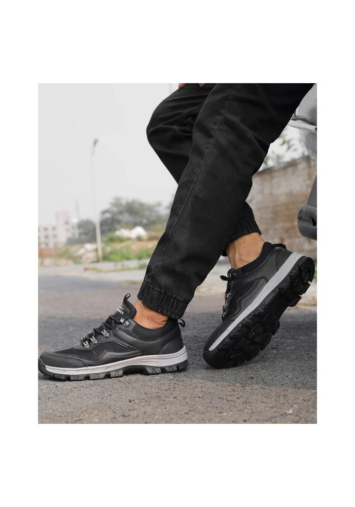 Bacca Bucci Black Osprey Waterproof Trail and Hiking Shoes for Men | Best Price UAE